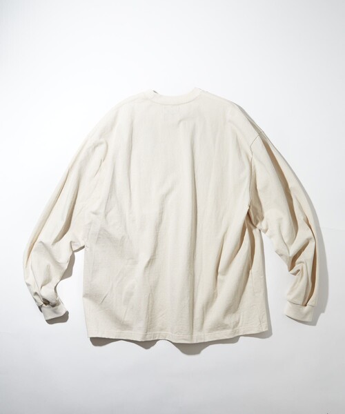 NAUTICA（ノーティカ）の「NAUTICA/ノーティカ “TOO HEAVY” L/S  Pocket Tee（Tシャツ/カットソー・メンズ・ホワイト/ライトグレー/ブラック/ネイビー/グリーン/ベージュ・MEDIUM/LARGE/X-LARGE/XX-LARGE）」の9枚目の写真