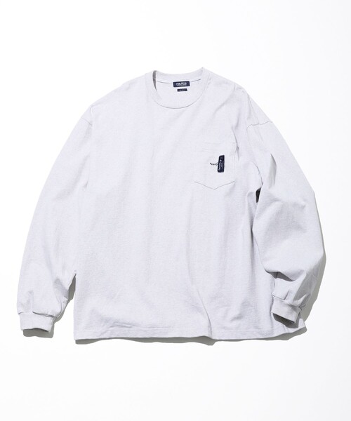 NAUTICA（ノーティカ）の「NAUTICA/ノーティカ “TOO HEAVY” L/S  Pocket Tee（Tシャツ/カットソー・メンズ・ホワイト/ライトグレー/ブラック/ネイビー/グリーン/ベージュ・MEDIUM/LARGE/X-LARGE/XX-LARGE）」の18枚目の写真
