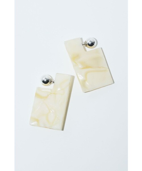 TOGA PULLA(トーガ プルラ)の「【TOGA PULLA/トーガプルラ】マーブルピアスイヤリング TP21-AK263(ピアス(両耳用)・レディース・ネイビー/ブラウン/グリーン/オフホワイト・FREE)」の18枚目の写真