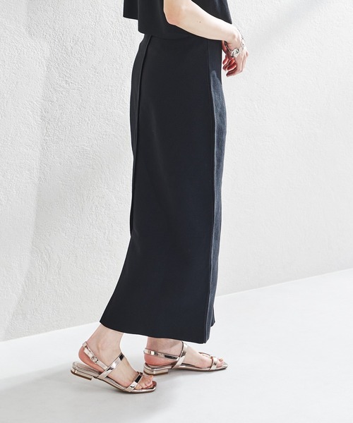 acro(アクロ)の「ハイウエスト2WAYニットタイトスカート/AC1325(スカート・レディース・ブラック/ブルー/イエロー/ベージュ・フリ-)」の13枚目の写真