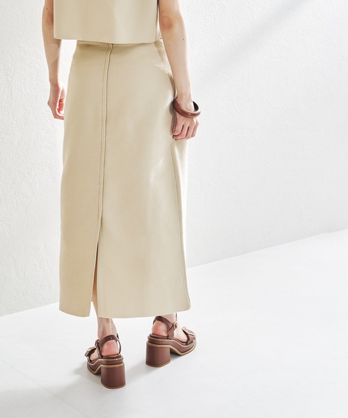 acro(アクロ)の「ハイウエスト2WAYニットタイトスカート/AC1325(スカート・レディース・ブラック/ブルー/イエロー/ベージュ・フリ-)」の19枚目の写真