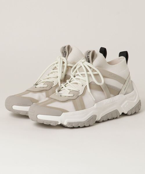 PALLADIUM（パラディウム）の「PALLADIUM/パラディウム OFF-GRID LO ADV/オフグリッド ロー アドバンテージ（スニーカー・メンズ・ホワイト/ブラック・26cm/26.5cm/27cm/27.5cm/28cm/25.5cm）」の3枚目の写真