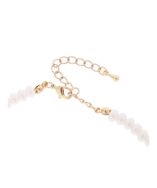 Green　Parks（グリーンパークス）の「パールサザレMIXバランスネックレス（ネックレス・レディース・オレンジ/グリーン・FREE）」の5枚目の写真