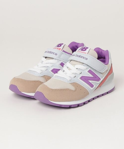 NEW BALANCE（ニューバランス）の「YV996（スニーカー・キッズ・ホワイト系その他/ベージュ系・22.5cm/23.5cm/17.5cm/18.5cm/23.0cm/24.0cm/20.5cm/21.5cm/22.0cm/19.5cm/17.0cm/18.0cm/19.0cm/20.0cm/21.0cm）」の2枚目の写真
