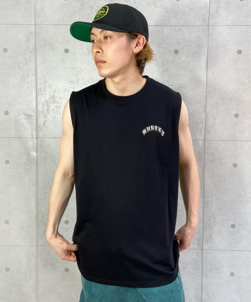 Hurley （ハーレー）の「【ムラサキスポーツ別注】Hurley/ハーレー ルーズシルエット バックプリント タンクトップ MSL2200056（タンクトップ・メンズ・グレー/ブラック/ホワイト・M/L/S）」の15枚目の写真