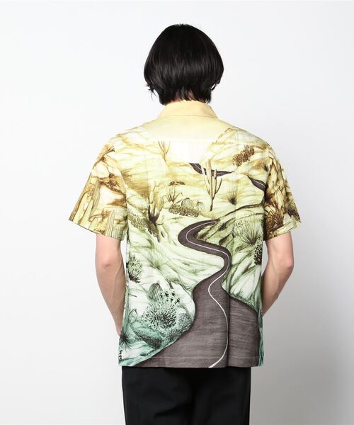 SCOTCH&SODA（スコッチアンドソーダ）の「プリントハワイアンシャツ【164593】（シャツ/ブラウス・メンズ・ブラウン系その他・MEDIUM/LARGE/SMALL）」の3枚目の写真