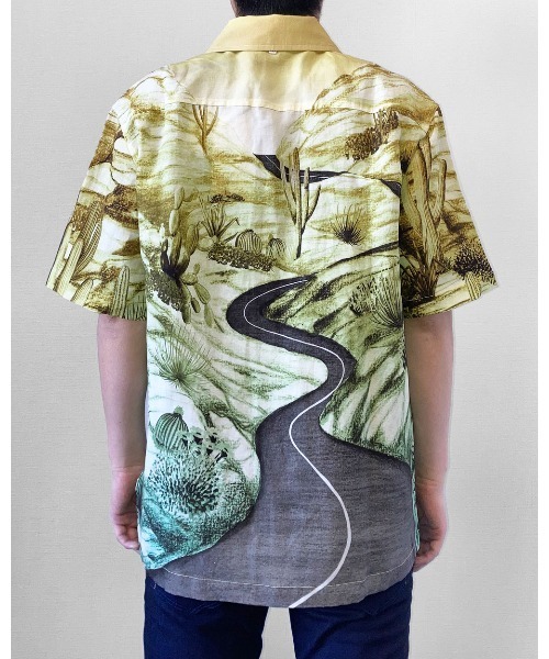 SCOTCH&SODA（スコッチアンドソーダ）の「プリントハワイアンシャツ【164593】（シャツ/ブラウス・メンズ・ブラウン系その他・MEDIUM/LARGE/SMALL）」の5枚目の写真