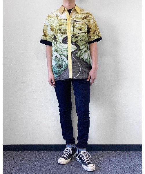 SCOTCH&SODA（スコッチアンドソーダ）の「プリントハワイアンシャツ【164593】（シャツ/ブラウス・メンズ・ブラウン系その他・MEDIUM/LARGE/SMALL）」の6枚目の写真