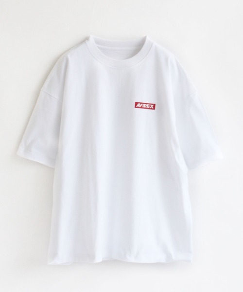 AVIREX（アヴィレックス）の「【MILKFED.×AVIREX】ビッグスター Tシャツ/BIG STAR T-SHIRT/ミルクフェド/アヴィレックス（Tシャツ/カットソー・レディース・ブラック/ホワイト・FREE）」の3枚目の写真