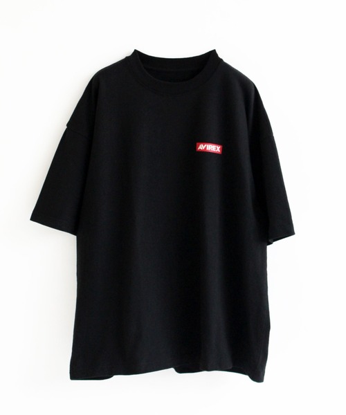 AVIREX（アヴィレックス）の「【MILKFED.×AVIREX】ビッグスター Tシャツ/BIG STAR T-SHIRT/ミルクフェド/アヴィレックス（Tシャツ/カットソー・レディース・ブラック/ホワイト・FREE）」の6枚目の写真