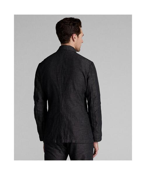 RRL(ダブル アール エル)の「コットンリネン スポーツ コート(ダウンジャケット/コート・メンズ・ブラック系1・XL/L/XS/S/M)」の4枚目の写真