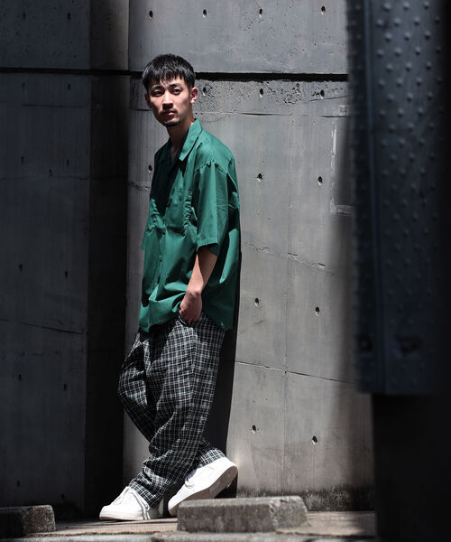 BEAMS(ビームス)の「BEAMS / T/Cツイル ワーク イージーシャツ(シャツ/ブラウス・メンズ・グレー/ネイビー/グリーン・M/L/XL/S)」の7枚目の写真