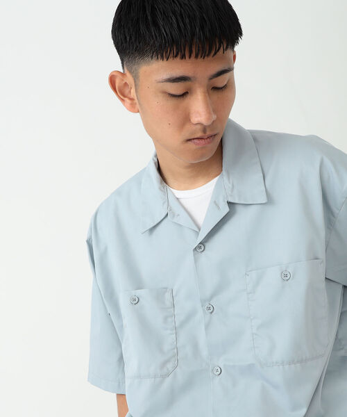 BEAMS(ビームス)の「BEAMS / T/Cツイル ワーク イージーシャツ(シャツ/ブラウス・メンズ・グレー/ネイビー/グリーン・M/L/XL/S)」の13枚目の写真