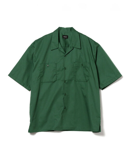 BEAMS(ビームス)の「BEAMS / T/Cツイル ワーク イージーシャツ(シャツ/ブラウス・メンズ・グレー/ネイビー/グリーン・M/L/XL/S)」の22枚目の写真