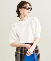 BEAUTY&YOUTH UNITED ARROWS | BY コットン天竺シアー5分袖カットソー -ウォッシャブル-(Tシャツ/カットソー)