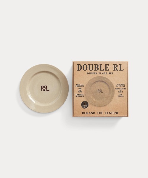 ロゴ プレート セット（食器）｜RRL（ダブル アール エル）の