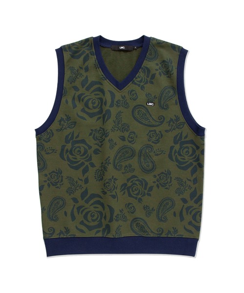 LMCの「【LMC】ROSE PAISLEY SWEAT VEST / エルエムシー ローズ