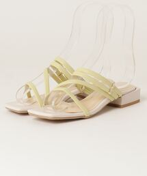 JOLI ENCORE ジョリーアンコール CUP HEEL LINESANDAL 2.5 カップヒールラインサンダル2.5 JE-3073 YELLOW