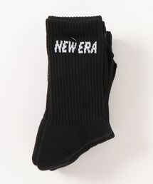 NEW ERA | //////12674029/SOCKS CREW 3PAIRS BLK(ソックス/靴下)