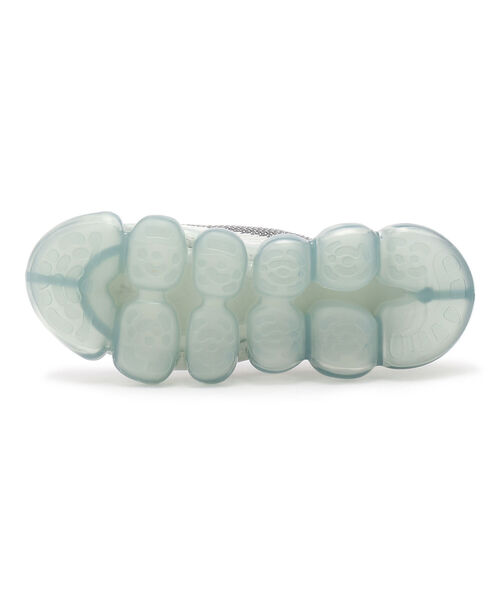 grounds(グラウンズ)の「grounds / グラウンズ/JEWELRY/ logo knit gray white x ice gray sole(スニーカー・メンズ・ホワイト・44/42/43/41)」の9枚目の写真