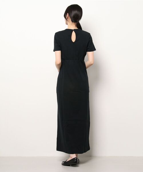 TINA:JOJUN(ティーナジョジュン)の「Aライン カットソーワンピース TINA:JOJUN(ワンピース・レディース・ホワイト/ブラック・S/M)」の5枚目の写真