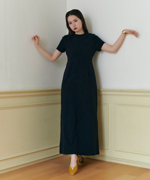 TINA:JOJUN(ティーナジョジュン)の「Aライン カットソーワンピース TINA:JOJUN(ワンピース・レディース・ホワイト/ブラック・S/M)」の13枚目の写真