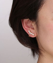 Manon's Selection（マノンズセレクション）の「パールストーンゴールドベース片耳用イヤリング（イヤリング）」