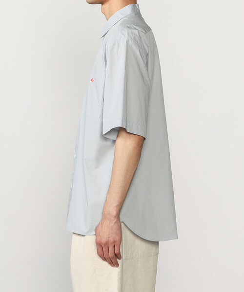 DANTON（ダントン）の「DANTON | コットンポプリン ワークシャツ MEN（シャツ/ブラウス・メンズ・グレイッシュベージュ/ネイビー/サックスブルー・40/42/38）」の7枚目の写真