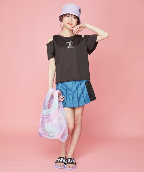 JENNI love（ジェニィラブ）の「3wayクリアトートバッグ（トートバッグ・キッズ・ミント/ラベンダー・F）」の22枚目の写真