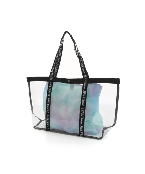 JENNI love（ジェニィラブ）の「3wayクリアトートバッグ（トートバッグ・キッズ・ミント/ラベンダー・F）」の16枚目の写真