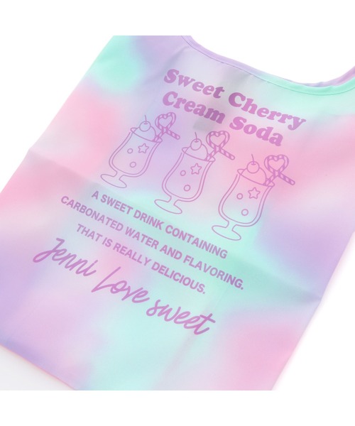 JENNI love（ジェニィラブ）の「3wayクリアトートバッグ（トートバッグ・キッズ・ミント/ラベンダー・F）」の8枚目の写真