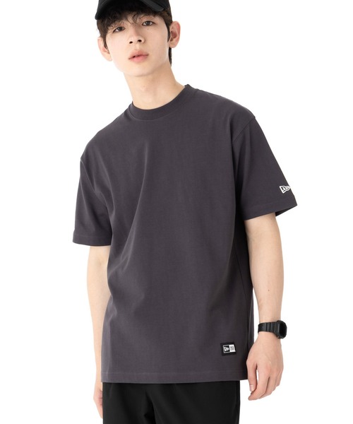 W-BASE ロゴ入り黒シャツ 楽天市場】ニューエラ Tシャツ 半袖 NEW ERA クルーネック