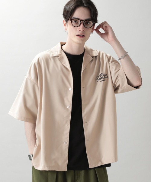 RAGEBLUE（レイジブルー）の「刺繍ボウリングシャツ（シャツ/ブラウス・メンズ・ブラック/オフホワイト/イエロー/ブルー・MEDIUM/LARGE）」の20枚目の写真