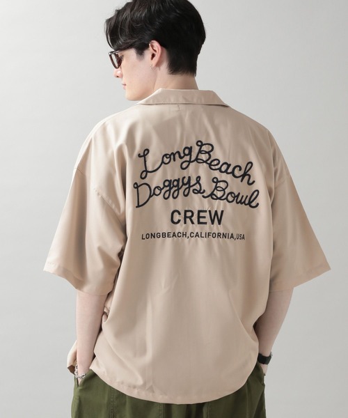 RAGEBLUE（レイジブルー）の「刺繍ボウリングシャツ（シャツ/ブラウス・メンズ・ブラック/オフホワイト/イエロー/ブルー・MEDIUM/LARGE）」の15枚目の写真