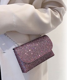 STYLEBLOCK | キラキラグリッターチェーンショルダーバッグ(ショルダーバッグ)