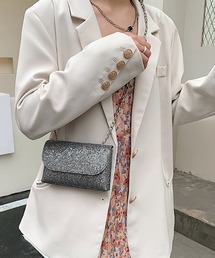 STYLEBLOCK | キラキラグリッターチェーンショルダーバッグ(ショルダーバッグ)