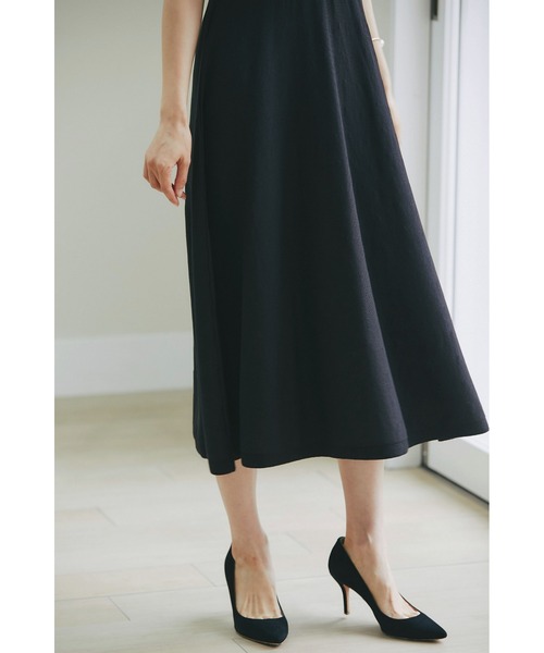 &. NOSTALGIA(アンドドットノスタルジア)の「フロントボタンケープ風ニットワンピース(ワンピース・レディース・ピンク系その他/ブラック・FREE)」の17枚目の写真