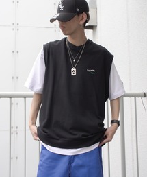 VISION STREET WEAR ビジョンストリートウェア 鹿の子ベストアンサンブル