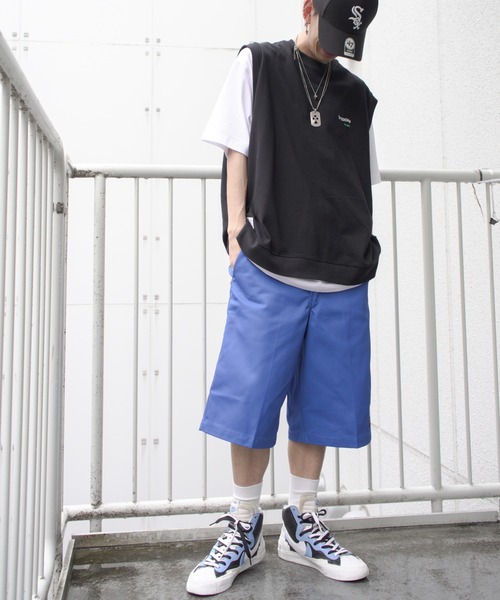 VISION STREET WEAR(ヴィジョンストリートウェア)の「VISION STREET WEAR ビジョンストリートウェア 鹿の子ベストアンサンブル(アンサンブル・メンズ・ブラック/ブルー/グリーン・M/L)」の12枚目の写真