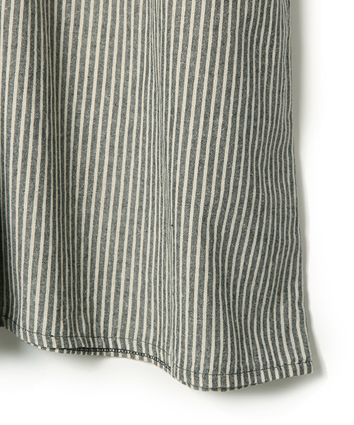 CAROLINA GLASER（カロリナ グレイサー）の「CAROLINA GLASER / カットストライプ ワンピース（ワンピース・レディース・グレー/チャコールグレー・ONE SIZE）」の17枚目の写真