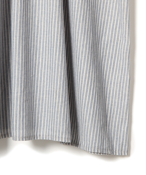 CAROLINA GLASER（カロリナ グレイサー）の「CAROLINA GLASER / カットストライプ ワンピース（ワンピース・レディース・グレー/チャコールグレー・ONE SIZE）」の8枚目の写真