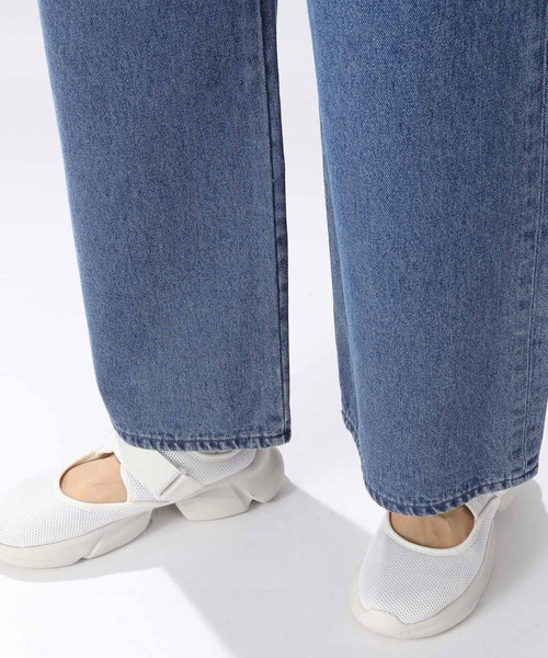 niko and...（ニコアンド）の「[niko and ...JEANS 2022AW]TUCKWIDEデニムパンツ（デニムパンツ・レディース・ブルー/ダークブルー・MEDIUM/LARGE）」の7枚目の写真