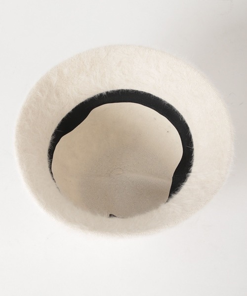 PAGEBOY（ページボーイ）の「アンゴラバケハ（ハット・レディース・ブラック/オフホワイト・FREE）」の9枚目の写真