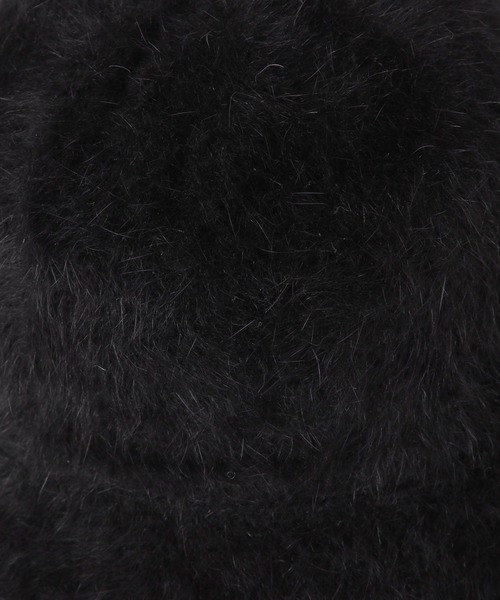 PAGEBOY（ページボーイ）の「アンゴラバケハ（ハット・レディース・ブラック/オフホワイト・FREE）」の10枚目の写真