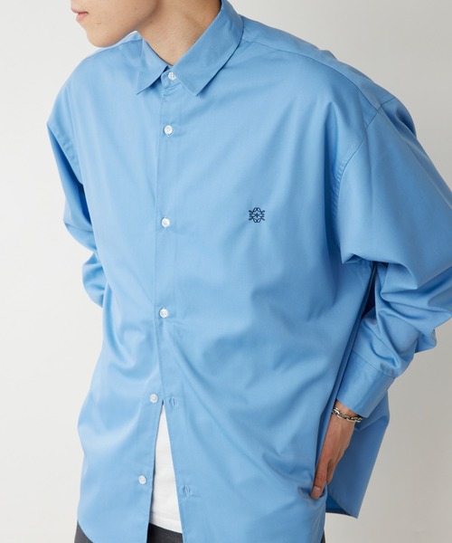 SETUP7(セットアップセブン)の「【SETUP7】ベーシックストライプシャツ SCCH034(シャツ/ブラウス・メンズ・ブラック/ネイビー/ブラウン/ホワイト/ホワイト系その他2/ブラック系その他3/ブルー/ネイビー系1/ブラック系その他2・FREE/M/L)」の8枚目の写真