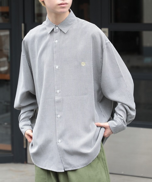 SETUP7(セットアップセブン)の「【SETUP7】ベーシックストライプシャツ SCCH034(シャツ/ブラウス・メンズ・ブラック/ネイビー/ブラウン/ホワイト/ホワイト系その他2/ブラック系その他3/ブルー/ネイビー系1/ブラック系その他2・FREE/M/L)」の4枚目の写真