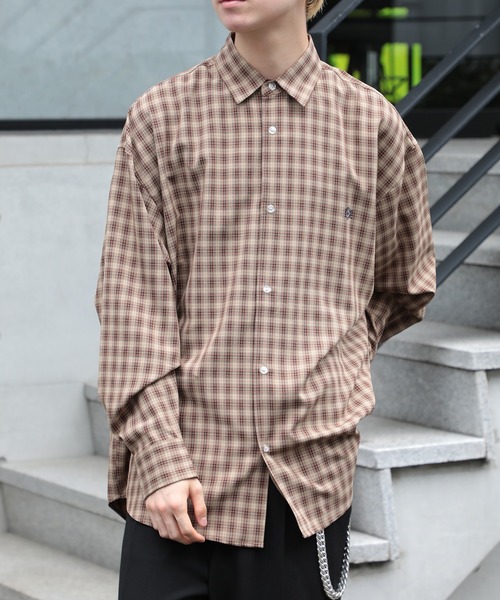 SETUP7(セットアップセブン)の「【SETUP7】ベーシックストライプシャツ SCCH034(シャツ/ブラウス・メンズ・ブラック/ネイビー/ブラウン/ホワイト/ホワイト系その他2/ブラック系その他3/ブルー/ネイビー系1/ブラック系その他2・FREE/M/L)」の12枚目の写真