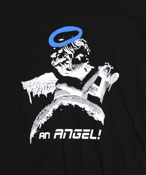 Figments（フィグメンツ）の「AN ANGEL Tシャツ（Tシャツ/カットソー・レディース・ホワイト/ブラック・FREE）」の8枚目の写真