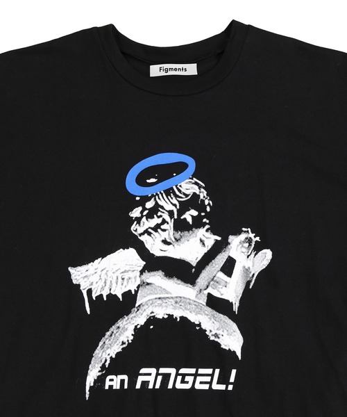 Figments（フィグメンツ）の「AN ANGEL Tシャツ（Tシャツ/カットソー・レディース・ホワイト/ブラック・FREE）」の9枚目の写真