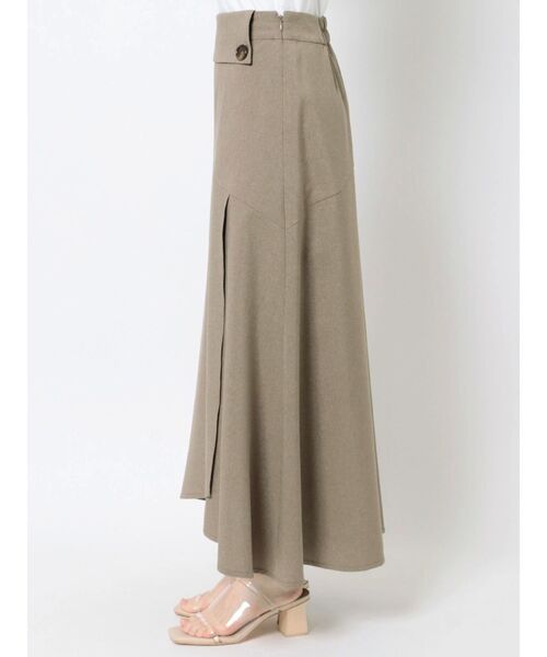 LAGUNAMOON(ラグナムーン)の「ヘムフレアスカート(スカート・レディース・アイボリー/モカ/ラベンダー・SMALL/MEDIUM)」の5枚目の写真